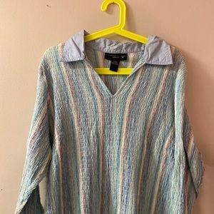 Venezia blue/pink dress shirt